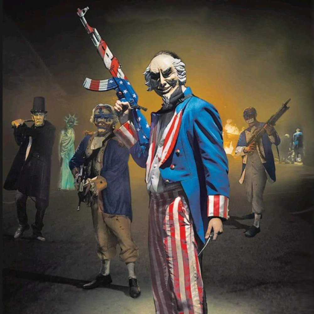 Uncle Sam Costume The Purge Electionm Year Costume 7021