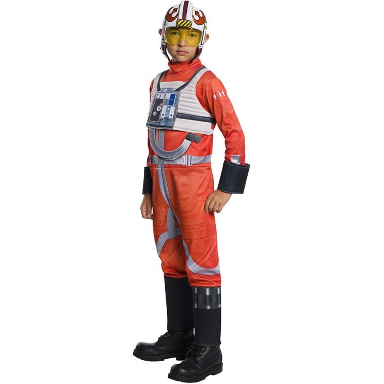 XWing Pilot Costume Star Wars Fancy Dress Cosplay