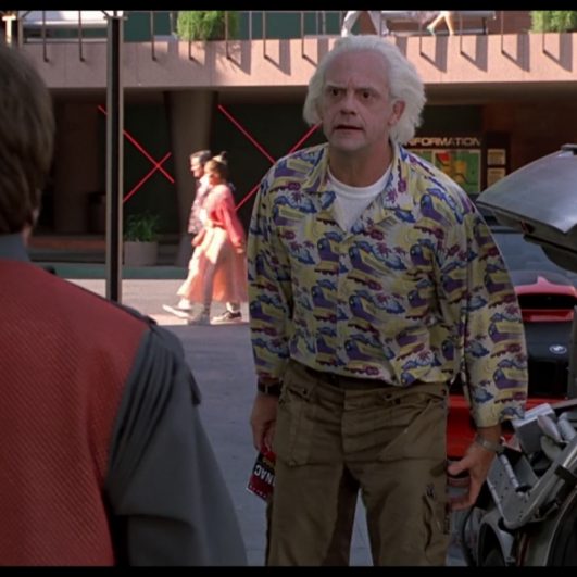 Doc Brown Costume Back To The Future Fancy Dress