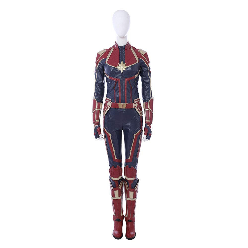Captain Marvel Costume - Captain Marvel Cosplay - Captain Marvel Body Suit