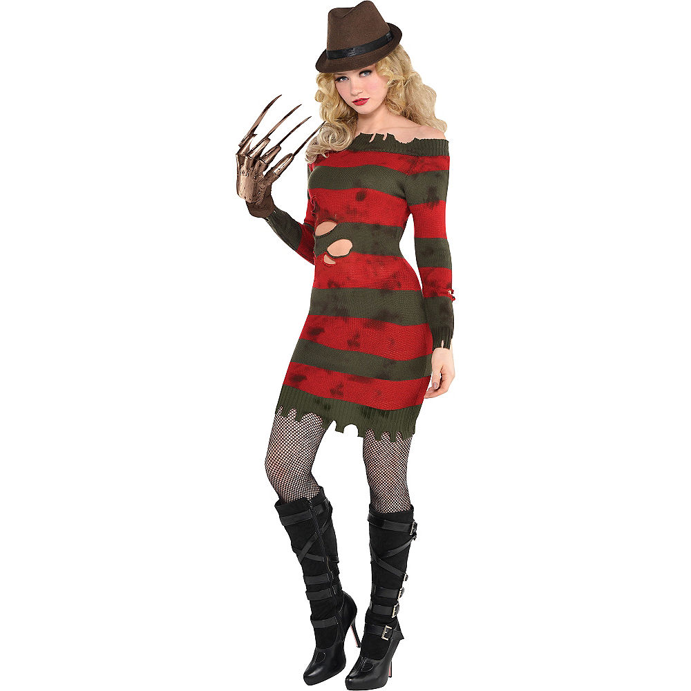 Sexy Freddy Krueger Costume for Women - Sexy Freddy Krueger Cosplay