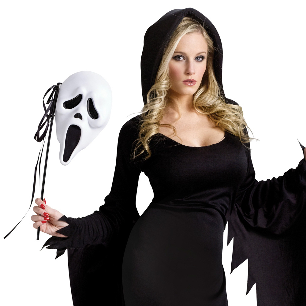 Sexy Scream Costume - Sexy Ghostface Costume for Women - Sexy Scream Mask.