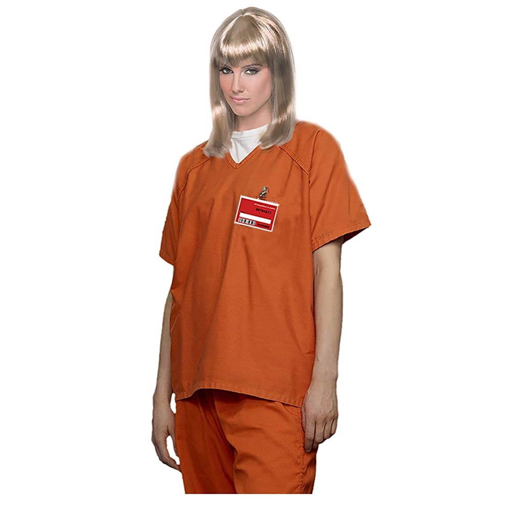 Piper Chapman Costume - Orange is the New Black - Piper Chapman Orange Shirt