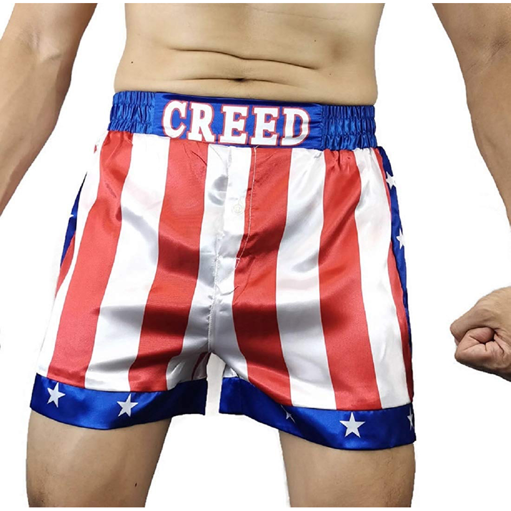 Apollo Creed Costume - Rocky - Apollo Shorts