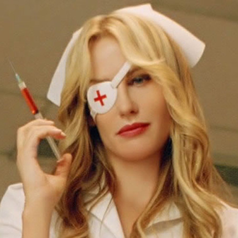 Elle Driver Costume - Kill Bill - Elle Driver Nurse Outfit - Elle Driver Syringe