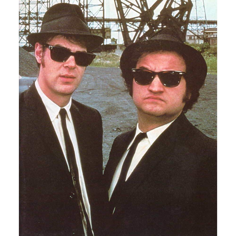 Blues Brothers Costume - Jake and Elwood Fancy Dress - Blues Brothers Shirt
