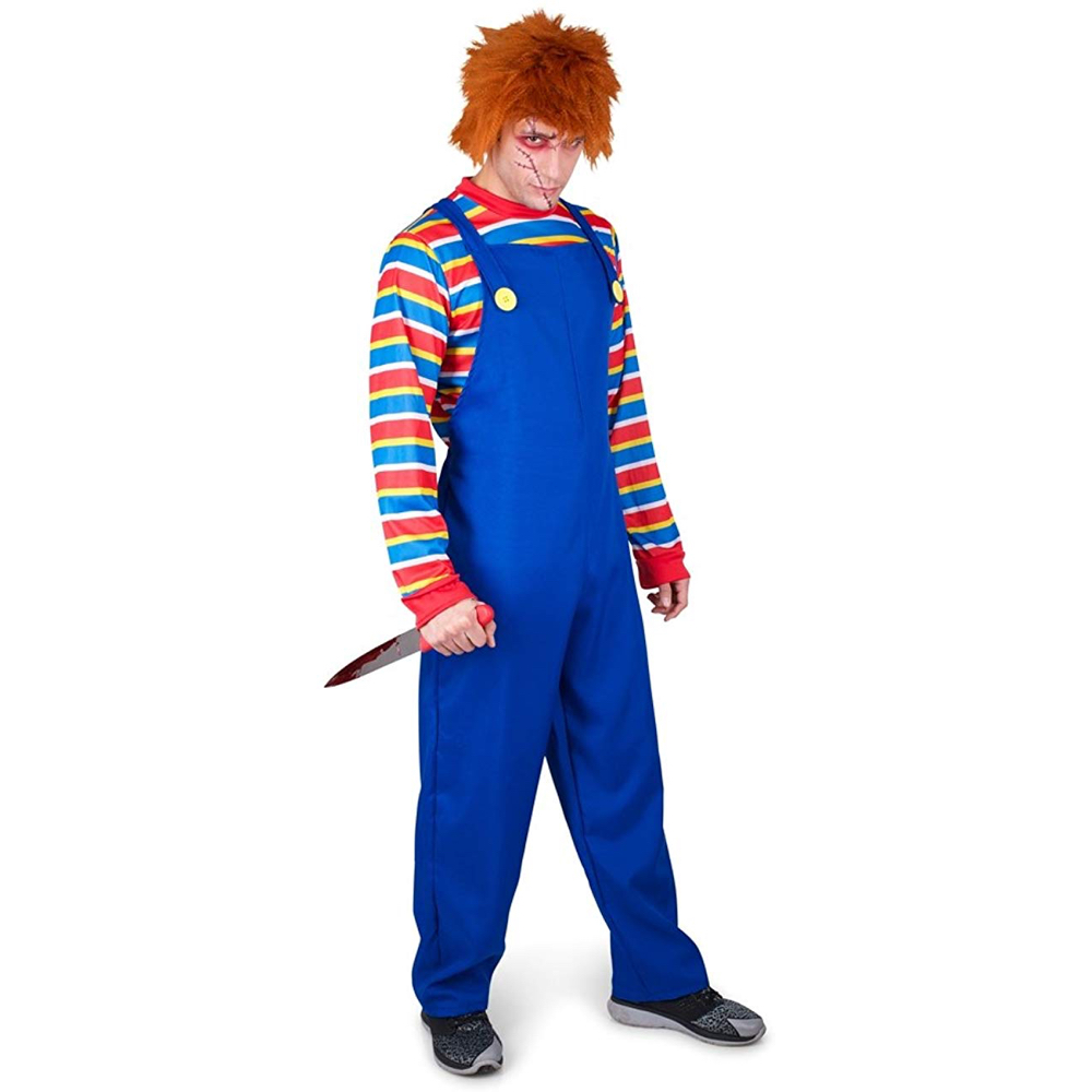 Chucky Costume - Child's Play Fancy Dress - Chucky Complete Costume