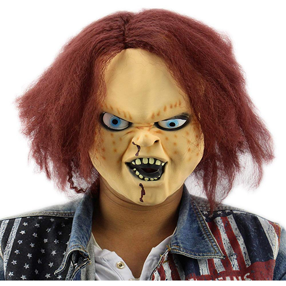 Chucky Costume - Child's Play Fancy Dress - Chucky Mask