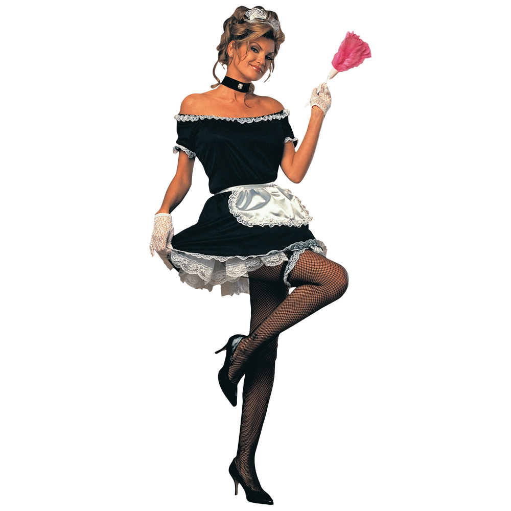Sexy French Maid Costume - French Maid High Heels