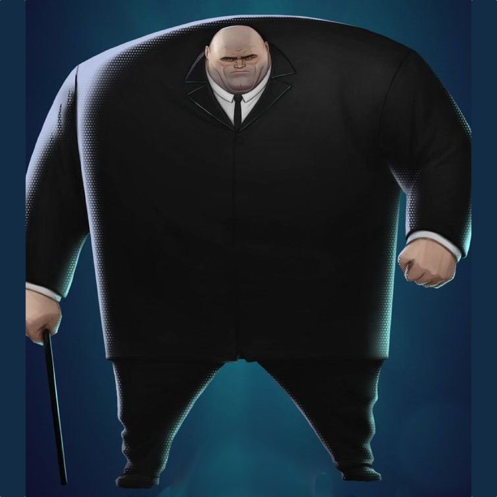 Kingpin Costume - Into The Spider Verse Fancy Dress - Kingpin Cosplay