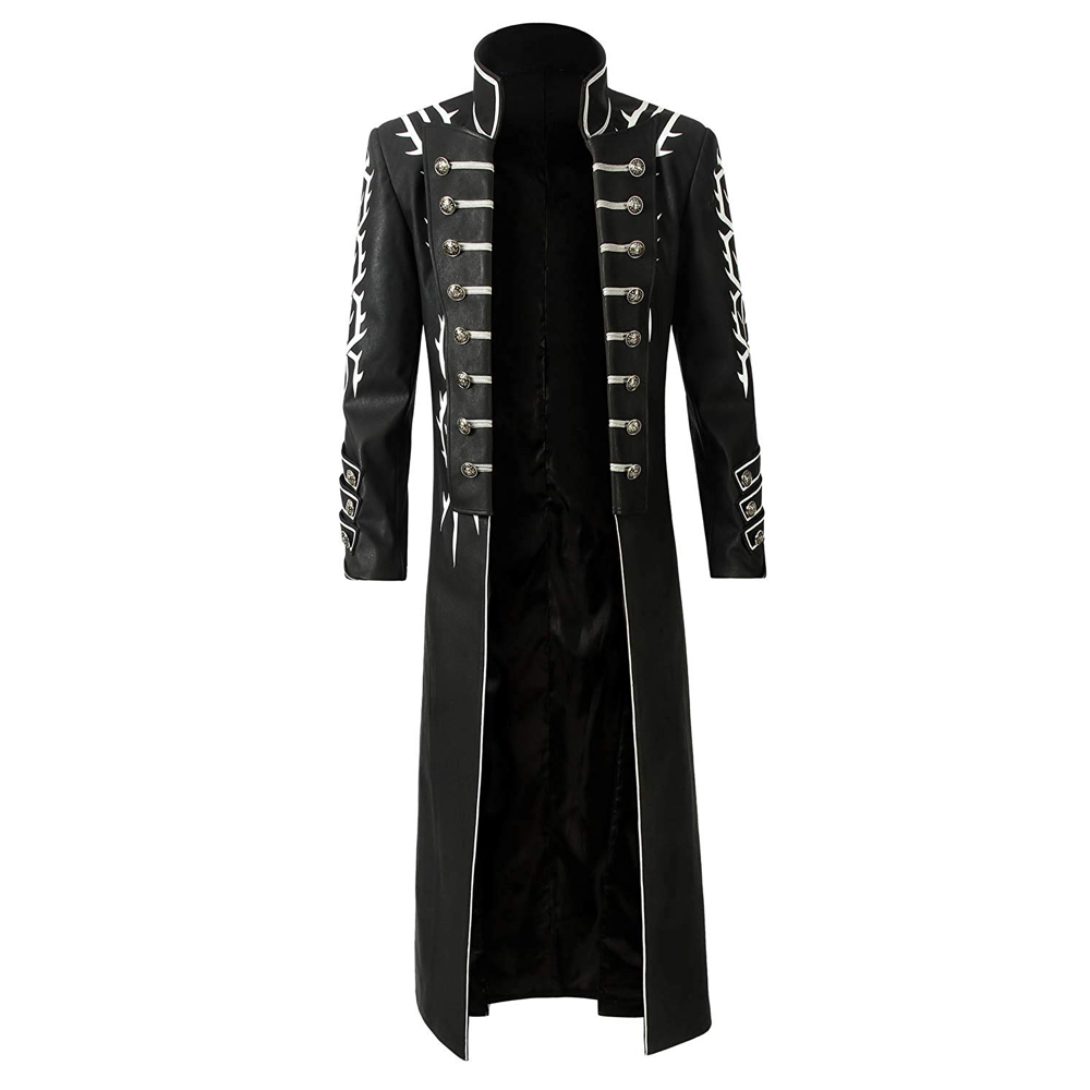 Vergil Costume - Devil May Cry 5 Fancy Dress - Vergil Jacket