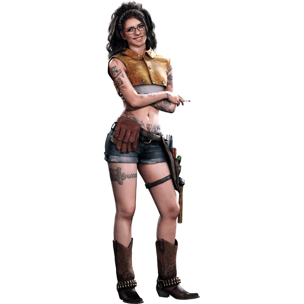 Nico Goldstein Costume - Devil May Cry 5 Fancy Dress - Nico Goldstein Boots