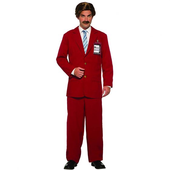 Ron Burgundy Costume - Anchorman Fancy Dress Costume