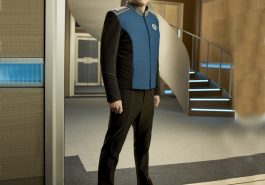 Captain Ed Mercer Costume - The Orville Fancy Dress - Captain Ed Mercer Cosplay