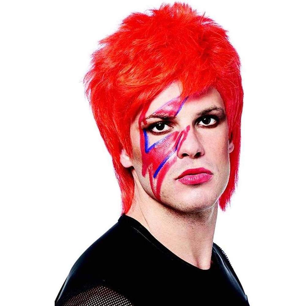 David Bowie Costume - Life on Mars Fancy Dress - David Bowie Hair Wig