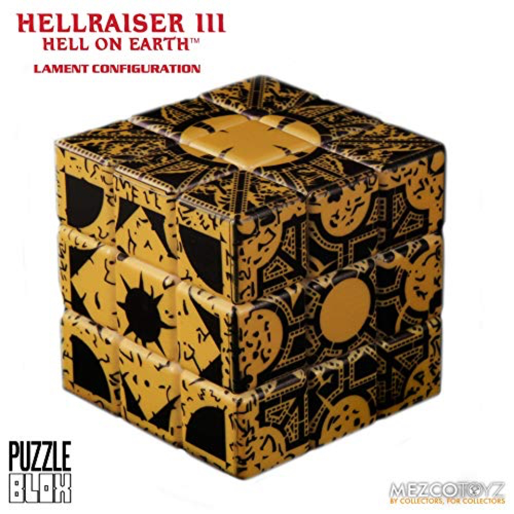 Pinhead Costume - Hellraiser Fancy Dress - Pinhead Puzzle Cube
