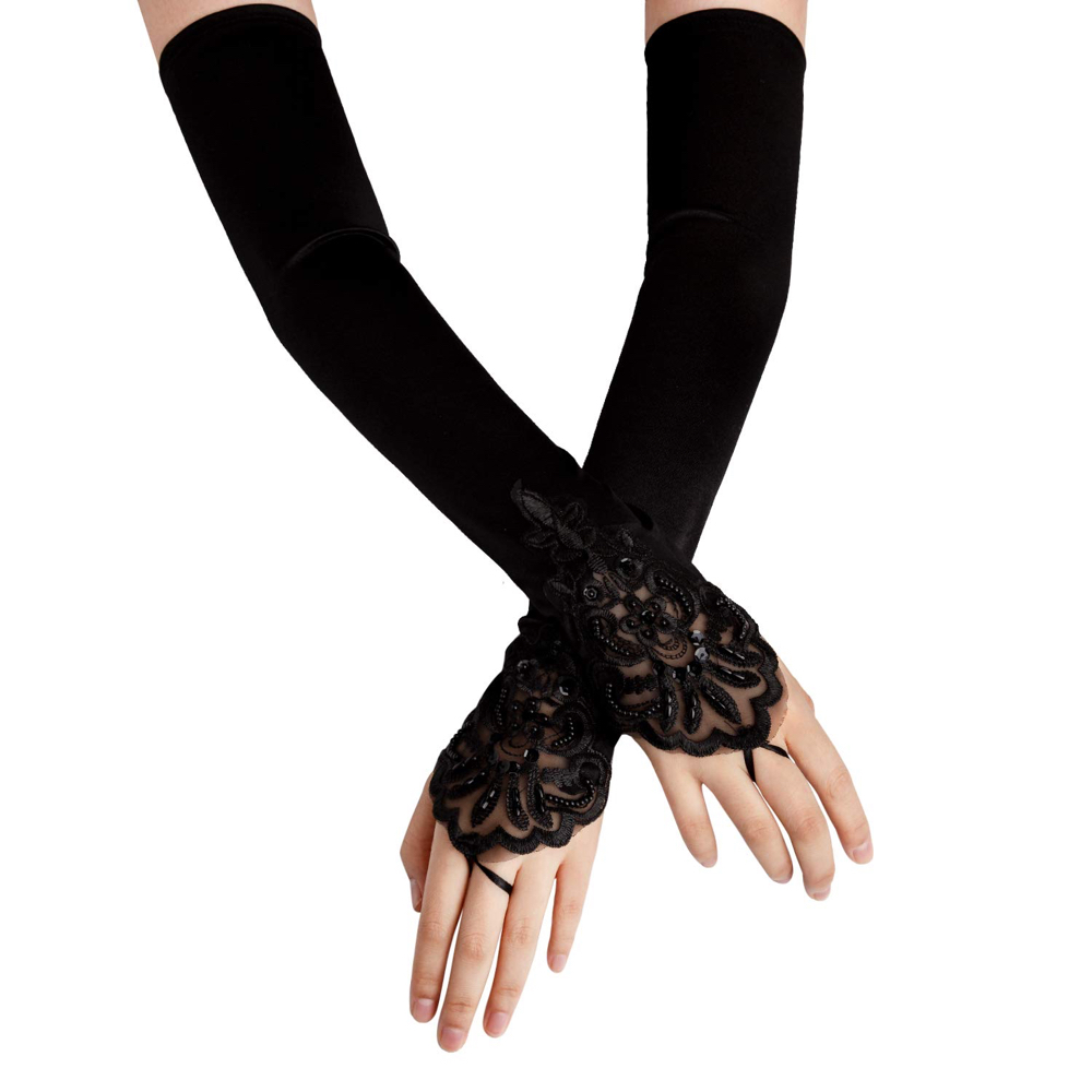 The Handler Costume - The Umbrella Academy - The Handler Gloves