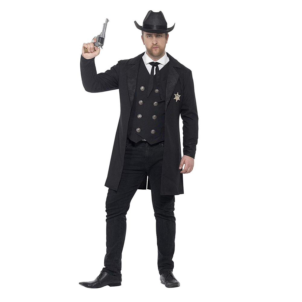 Wyatt Earp Costume - Tombstone Fancy Dress - Wyatt Earp Complete Costume