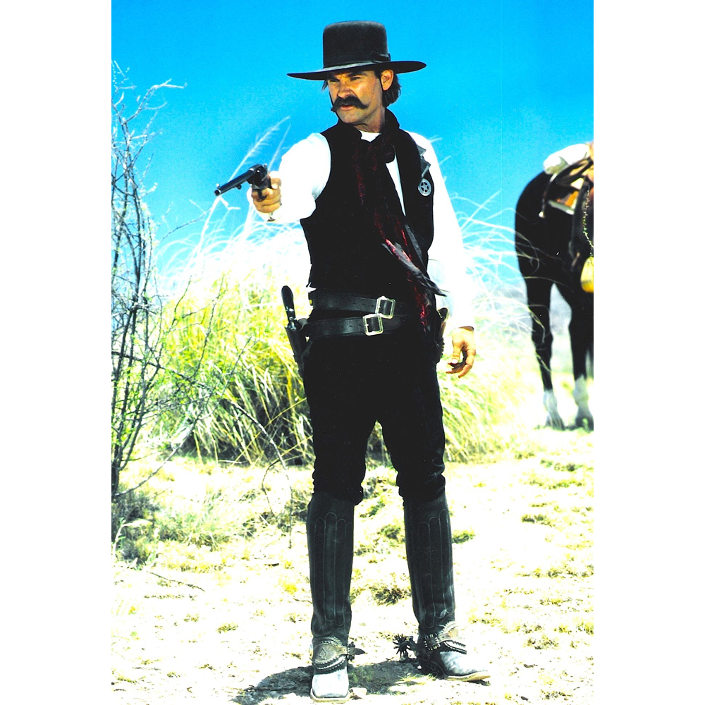 Wyatt Earp Costume - Tombstone Fancy Dress - Wyatt Earp Holster