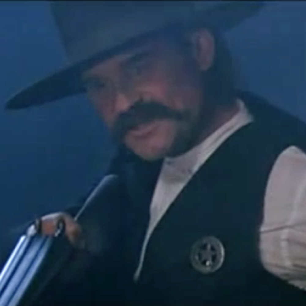 Wyatt Earp Costume - Tombstone Fancy Dress - Wyatt Earp Sheriff Badge