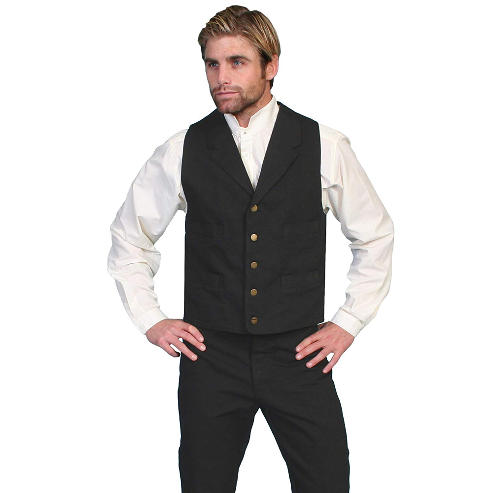 Wyatt Earp Costume - Tombstone Fancy Dress - Wyatt Earp Vest