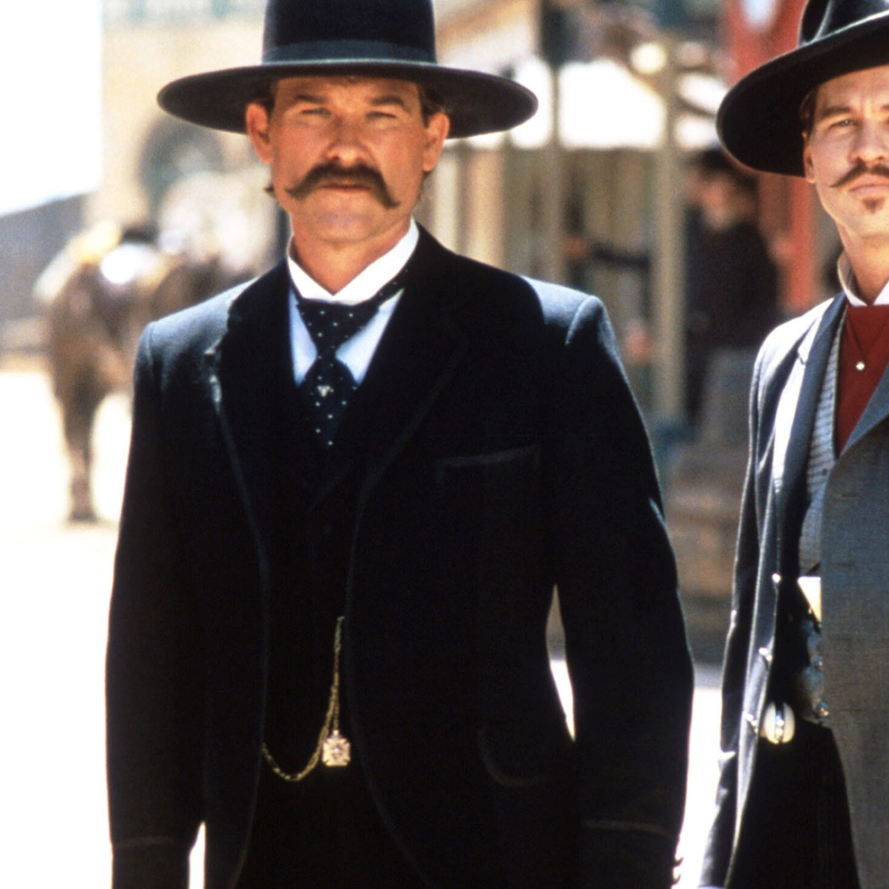 Wyatt Earp Costume - Tombstone Fancy Dress - Wyatt Earp Watch and Chain