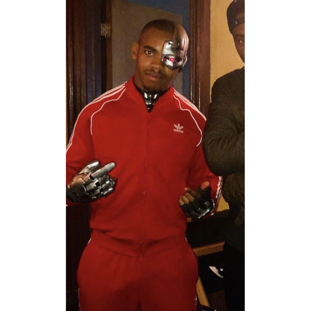 Cyborg Costume - Doom Patrol Fancy Dress - Cyborg Hands