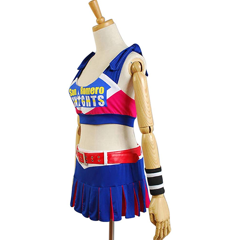 Juliet Starling Costume - Lollipop Chainsaw Fancy Dress - Juliet Starling Complete Costume