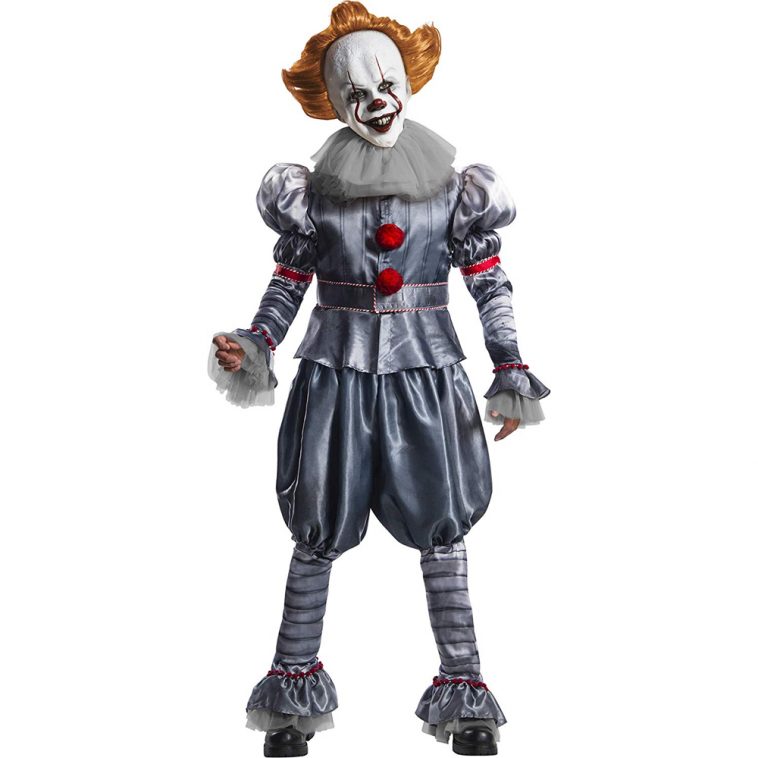 Pennywise Costume - IT Fancy Dress Halloween Costume