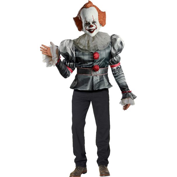 Pennywise Costume - IT Fancy Dress Halloween Costume