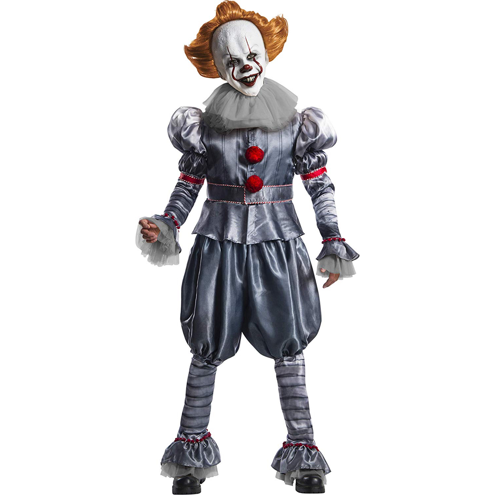 Pennywise Costume - IT Fancy Dress - Pennywise Complete Costume