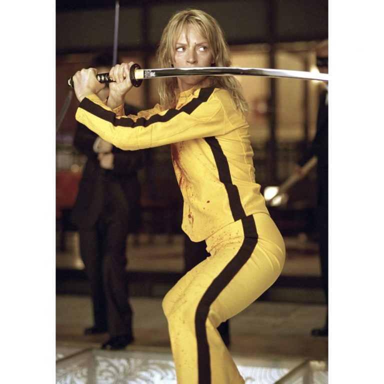 The Bride Costume Kill Bill Fancy Dress Kill Bill Costume The Bride Jumpsuit 768x768