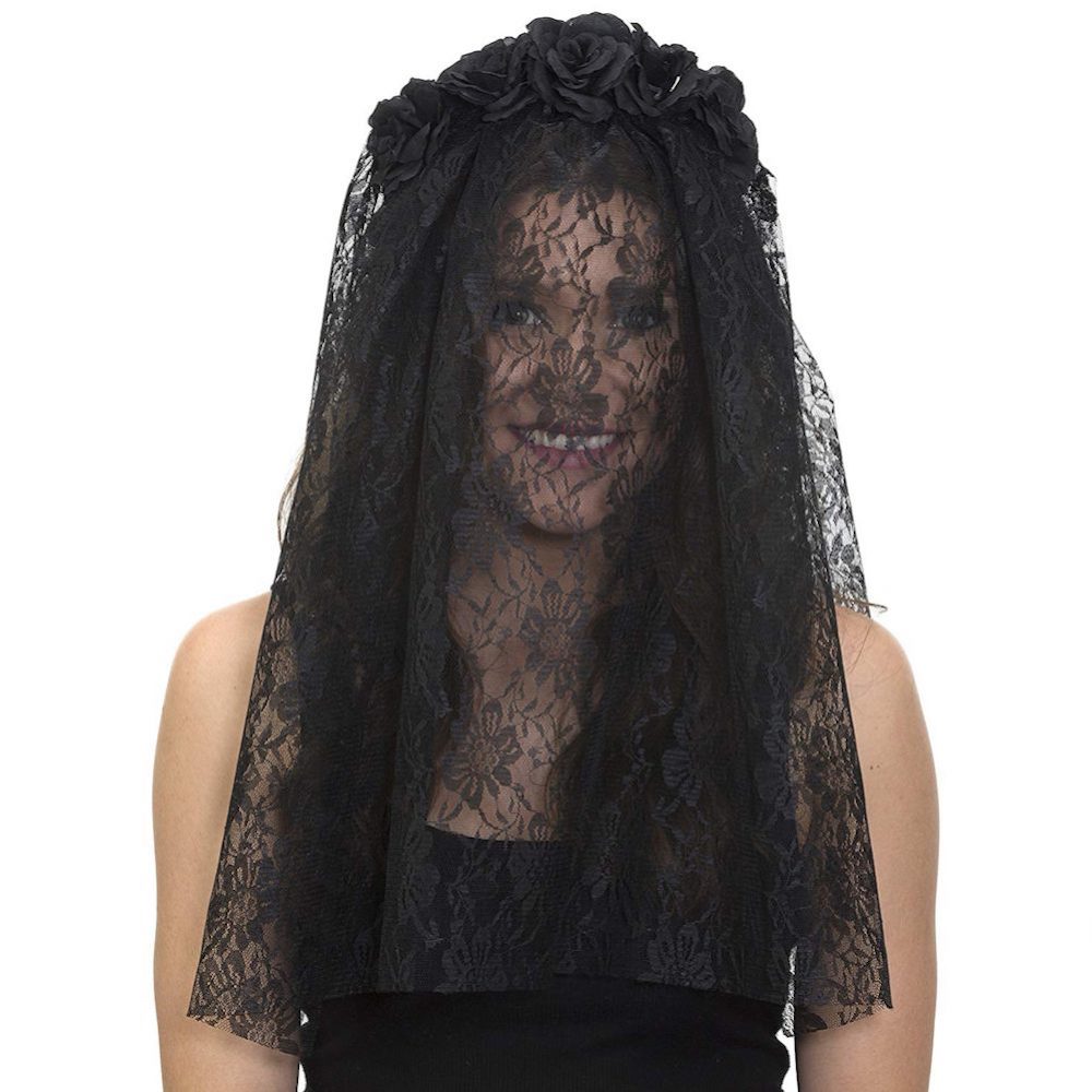 Bride in Black Costume - Insidious Fancy Dress - Bride in Black Veil
