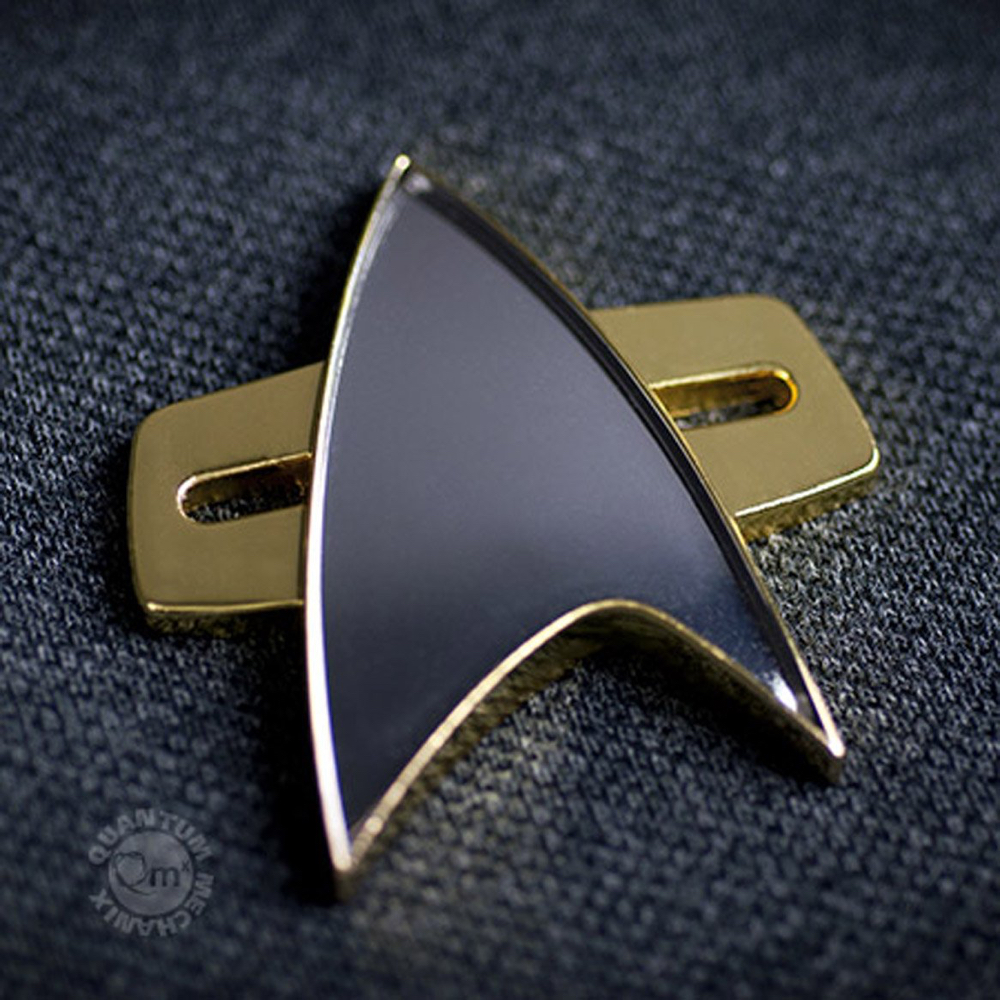 Captain Jean-Luc Picard Costume - Start Trek Fancy Dress - Captain Jean-Luc Picard Communicator Badge