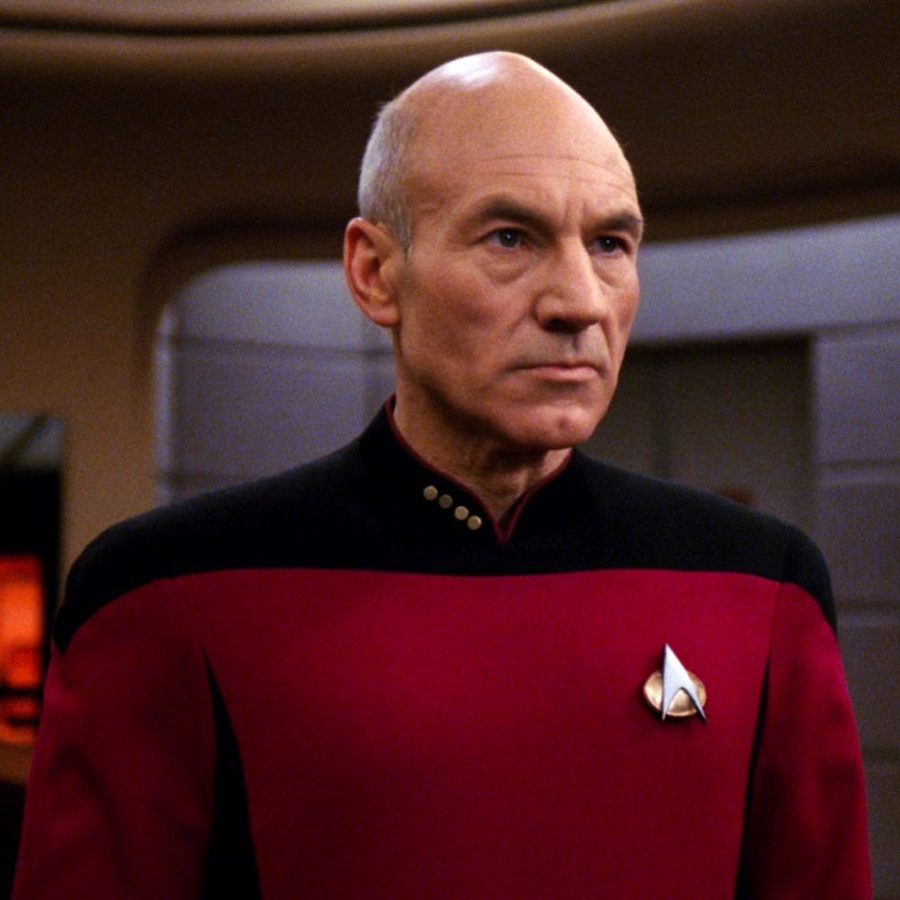 Captain Jean-Luc Picard Costume - Start Trek Fancy Dress - Captain Jean-Luc Picard Shirt