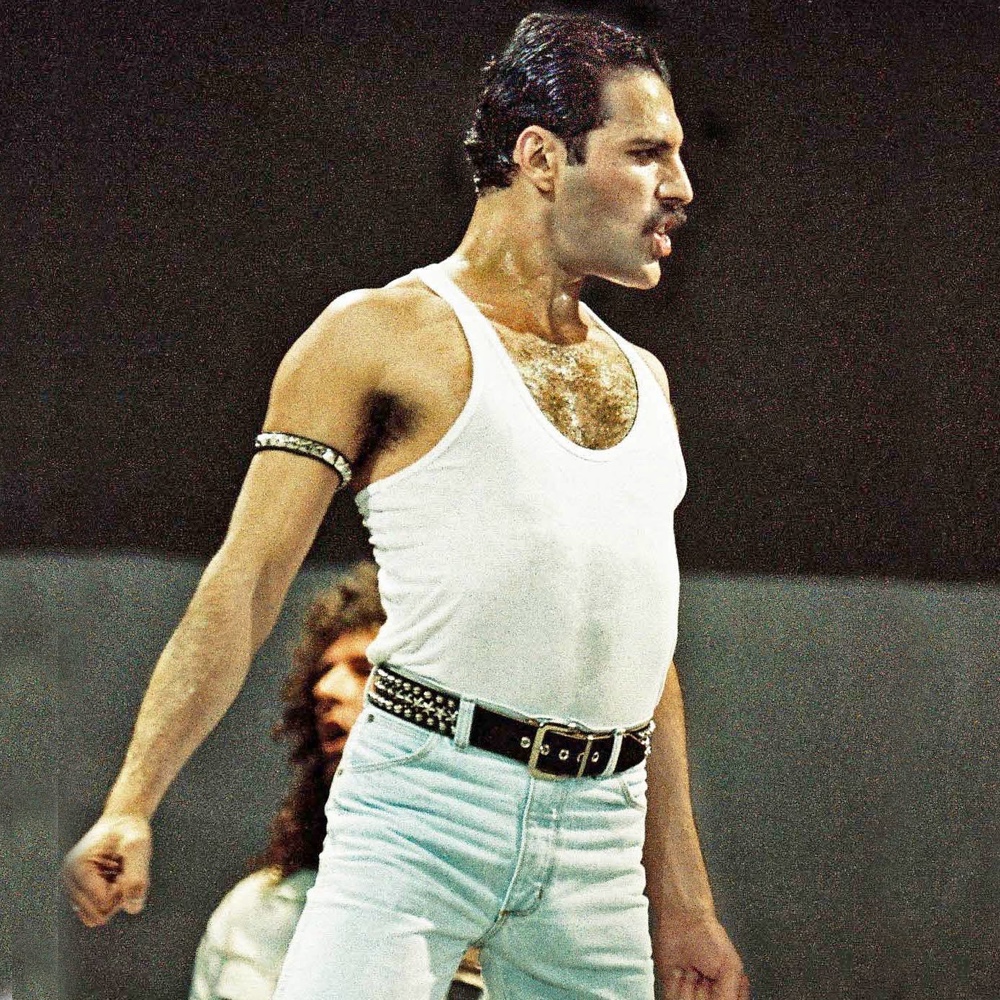 Freddie Mercury - Live Aid Costume - Cosplay - Fancy Dress - Belt and Armband