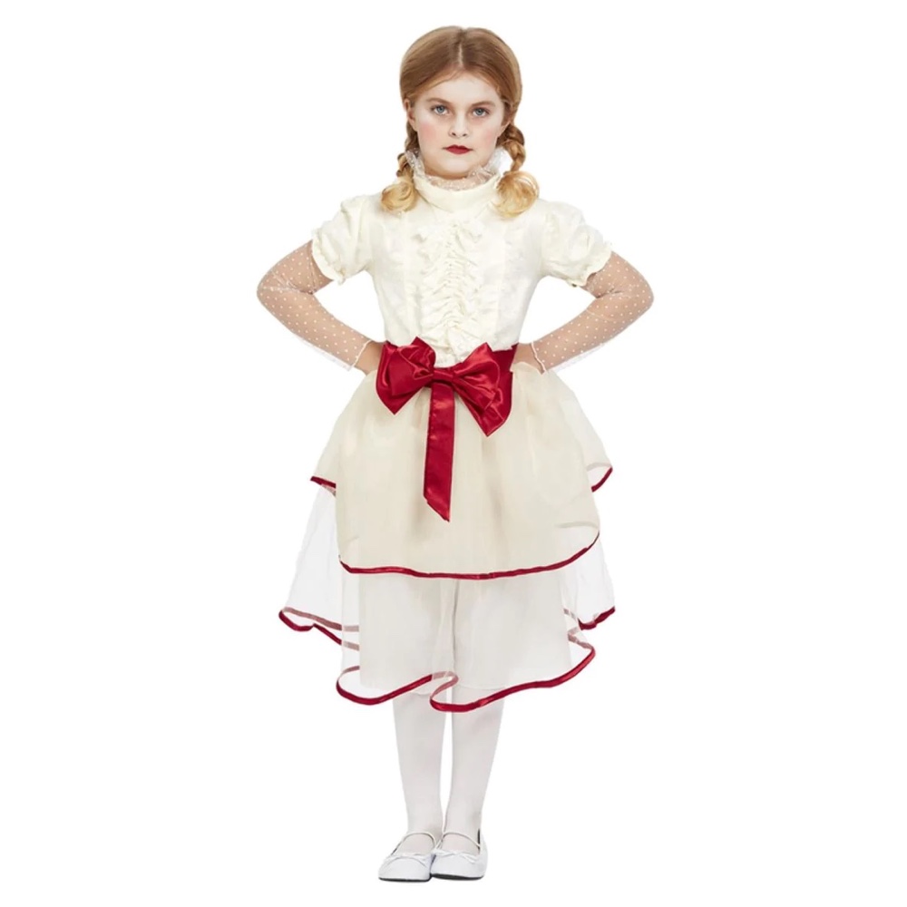 Creepy Doll Costume - Fancy Dress - Cosplay - Belt