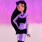 Blackfire Costume - Teen Titans Fancy Dress - Cosplay
