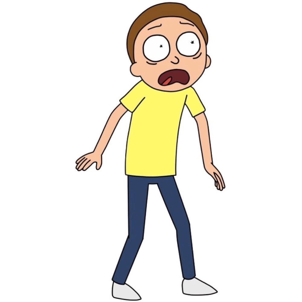Morty Smith Costume - Rick and Morty Fancy Dress - Cosplay - Jeans
