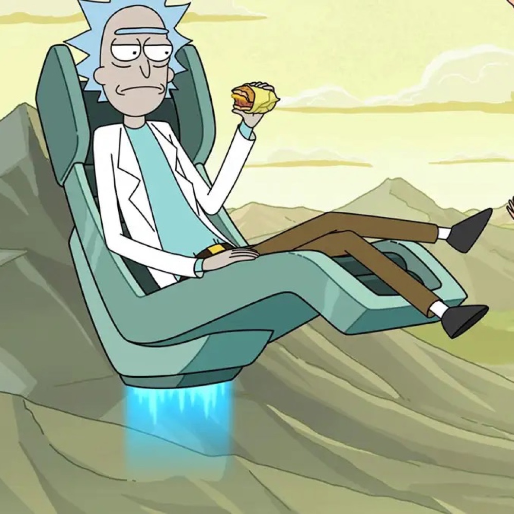 Rick Sanchez Costume - Rick and Morty Fancy Dress - Cosplay - Shoes