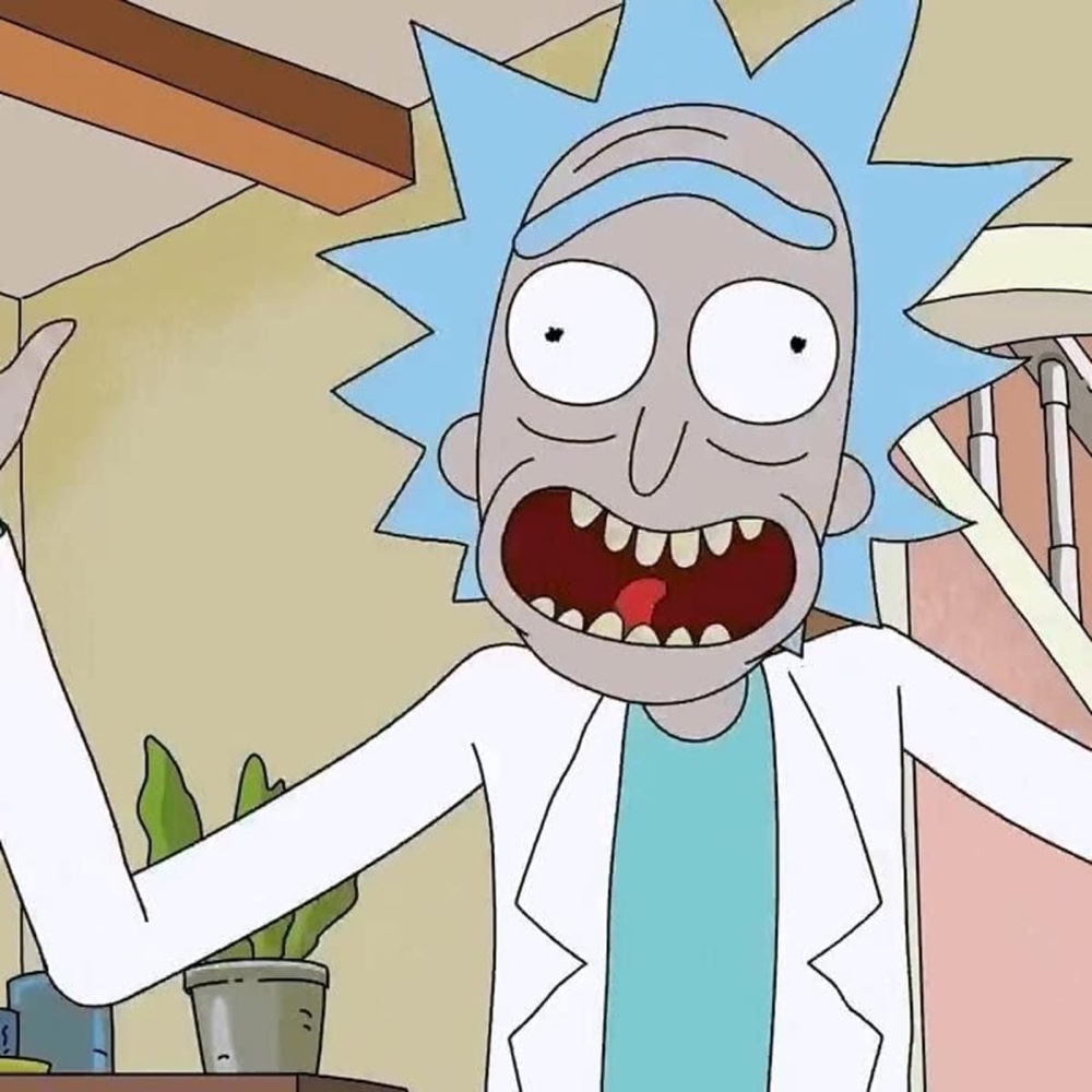Rick Sanchez Costume - Rick and Morty Fancy Dress - Cosplay - Wig Hair
