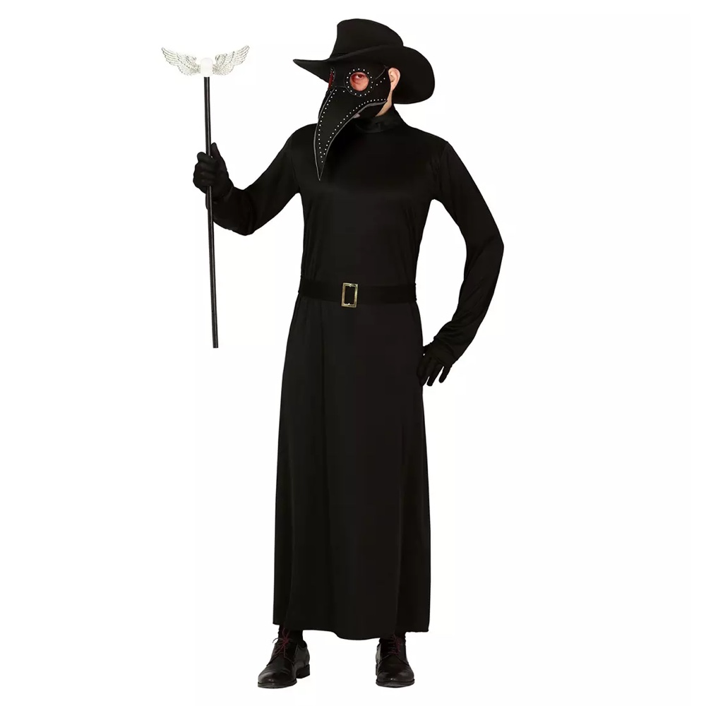 Plague Doctor Costume - Fancy Dress - Cosplay - Walking Stick