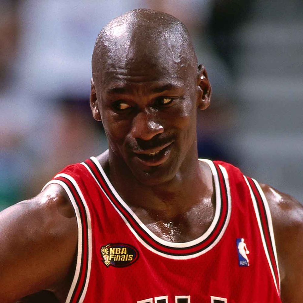 Michael Jordan Costume - Basketball Player Fancy Dress - Bald Cap