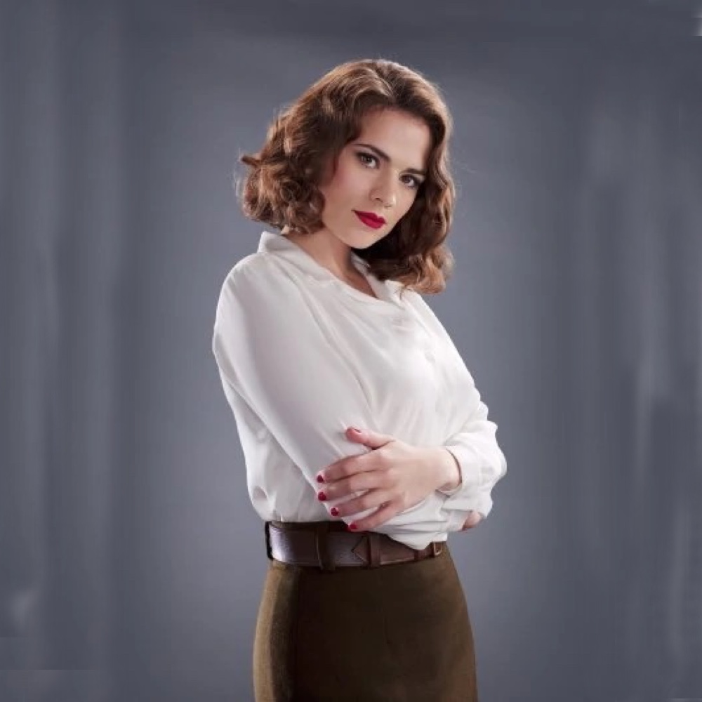 Agent Peggy Carter Costume - Agent Carter Cosplay - Fancy Dress - Blouse