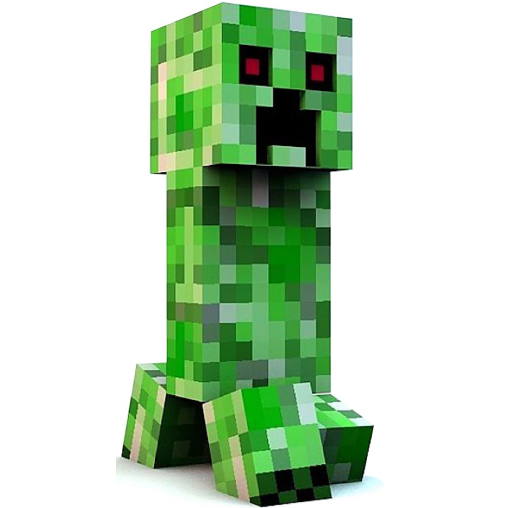 Creeper Costume - Minecraft Fancy Dress - Cosplay - Video Games - Boots