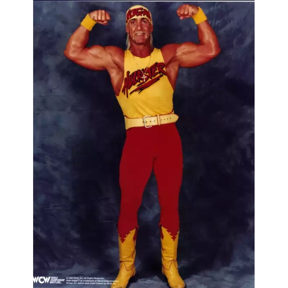 Hulk Hogan Costume - Fancy Dress - Cosplay - Boots
