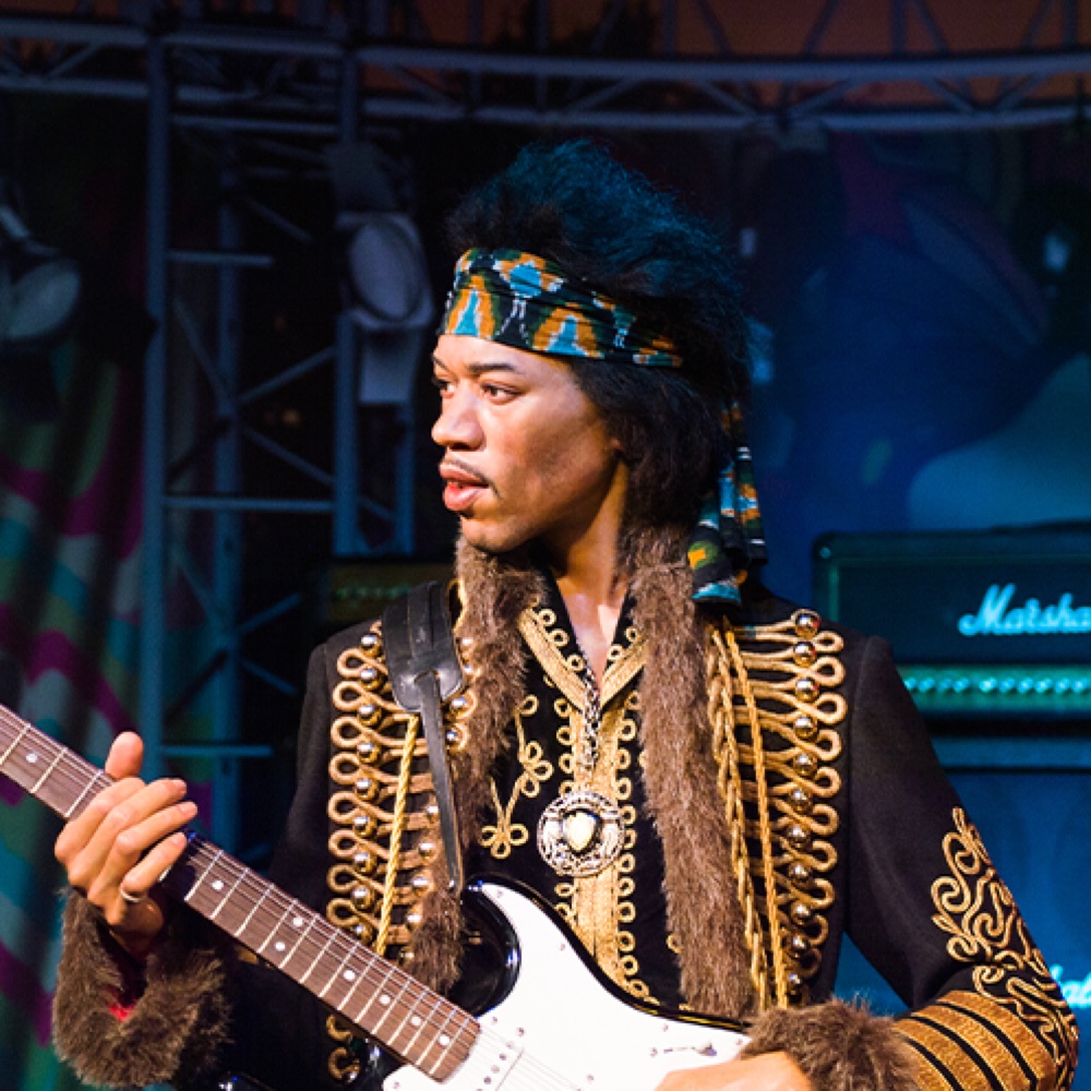 Jimi Hendrix Costume - Fancy Dress - Cosplay - Boots