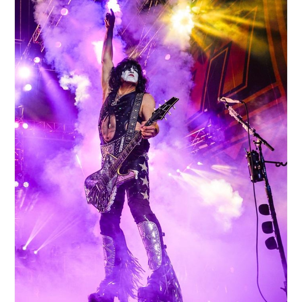 Paul Stanley Costume - Kiss Fancy Dress - Cosplay - Boots