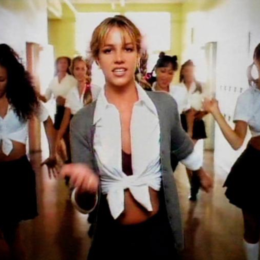 Britney Spears – Baby One More Time (School Girl) Costume - Fancy Dress - Cosplay - Cardigan