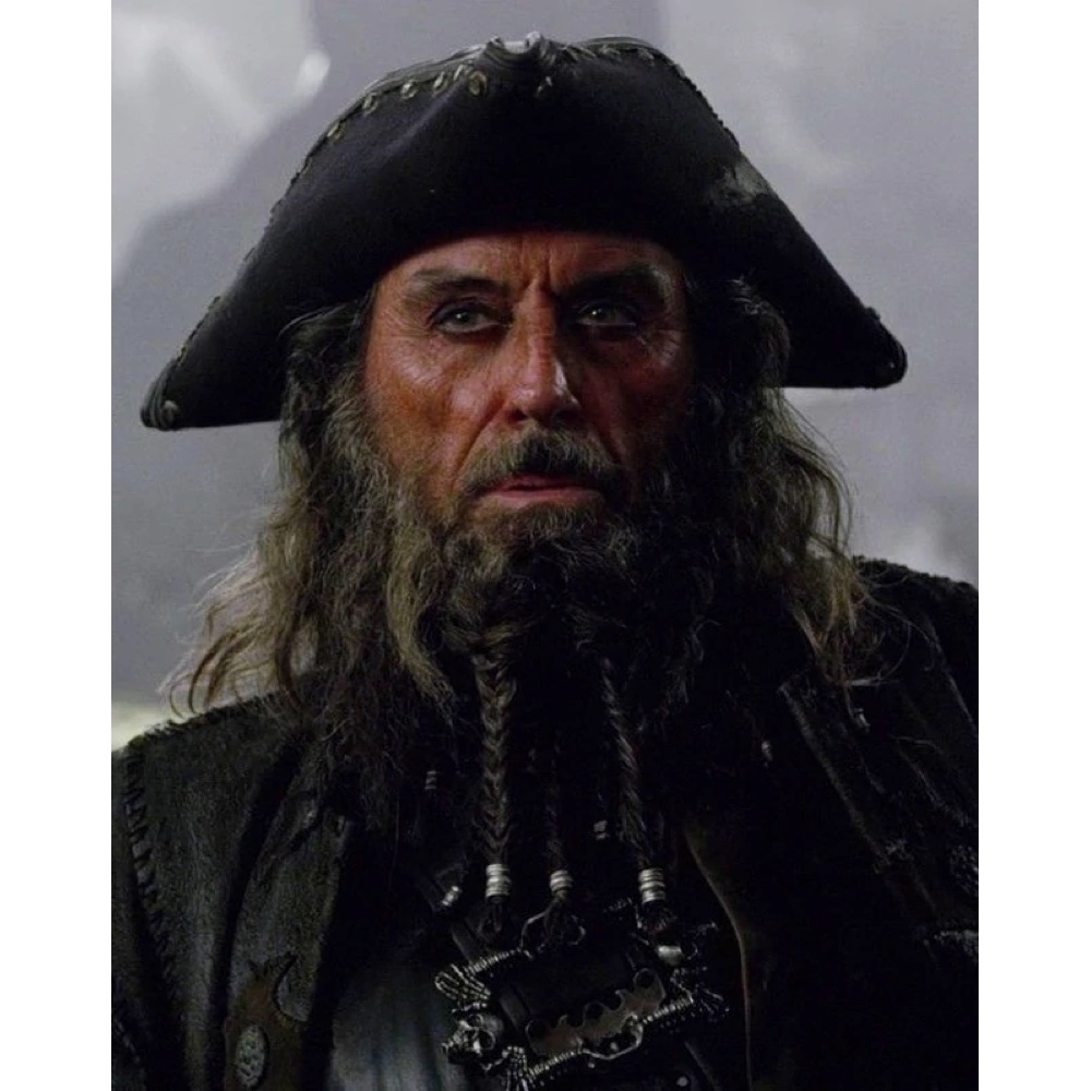 Blackbeard Costume - Fancy Dress - Cosplay - Pirate - Frock Coat